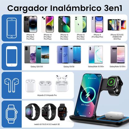 CARGADOR PREMIUN  3 EN 1
